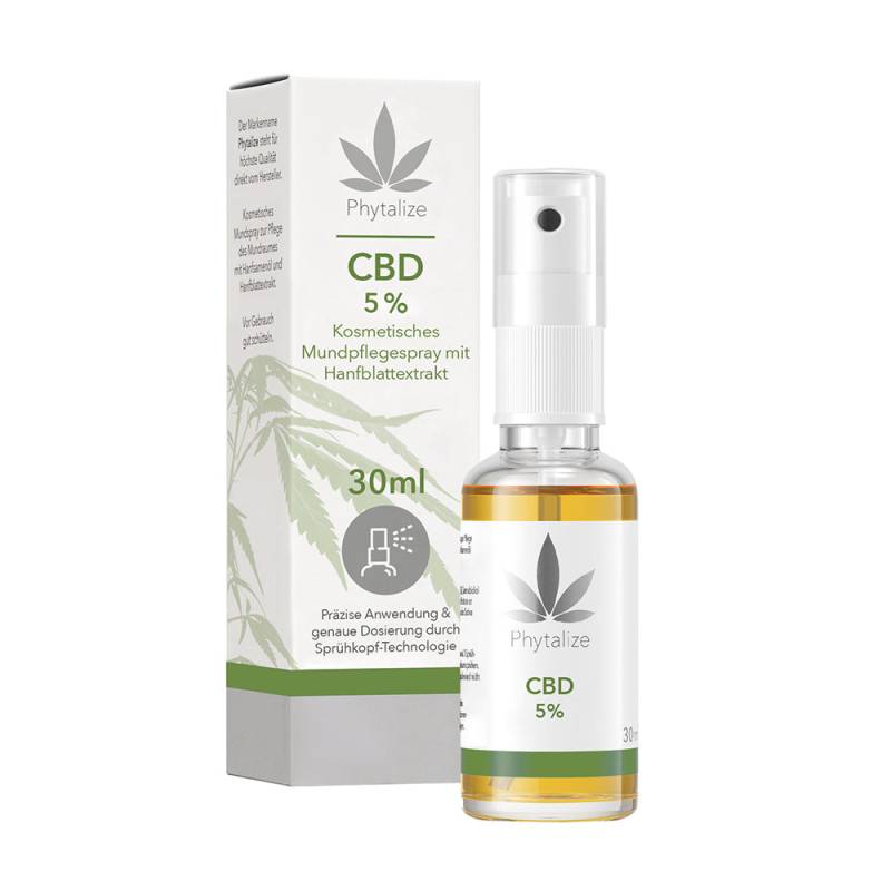CBD Kosmetisches Mundspray 5% von Phytalize
