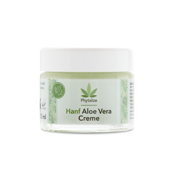 Phytalize Hanf Aloe Vera Creme – Natürliche Feuchtigkeit & Regeneration (50 ml) von Phytalize