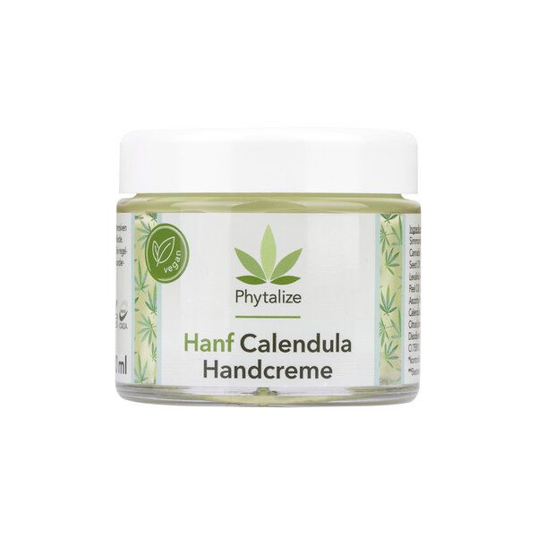 Phytalize Hanf Calendula Handcreme – Natürliche Pflege für strapazierte Hände (100 ml) von Phytalize