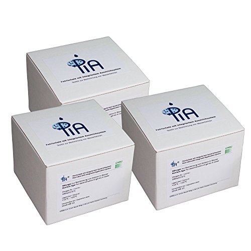 PiA® Wassertest zur Bestimmung der Keimbelastung im wässrigen Lösungen 3er Sparset von PiA