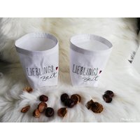 Lichtbeutel - Lichterbeutel, Stoffwindlicht, Lichtertasche von PiNatz