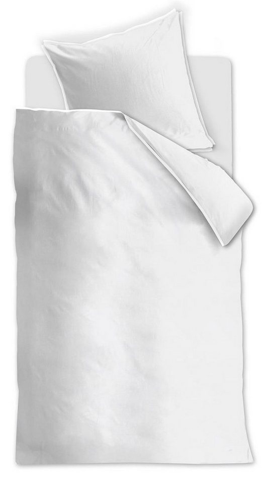 Rivièra Maison Bettwäsche Wishes White 155X220 Weiß 155 x 220 cm + 1x 80 x 80 cm 1 Bettbez, Bettbezug Kopfkissenbezug Set kuschelig weich hochwertig von Rivièra Maison