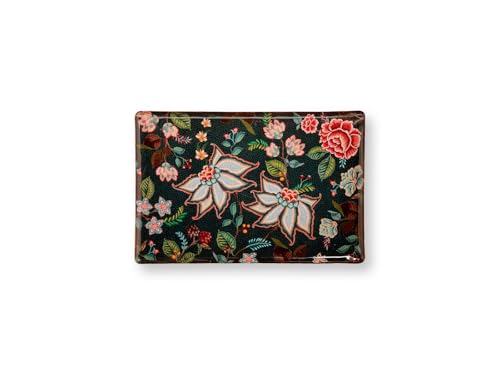 Pip Studio Berry Blues Metalltablett blau 48x32cm von Pip Studio