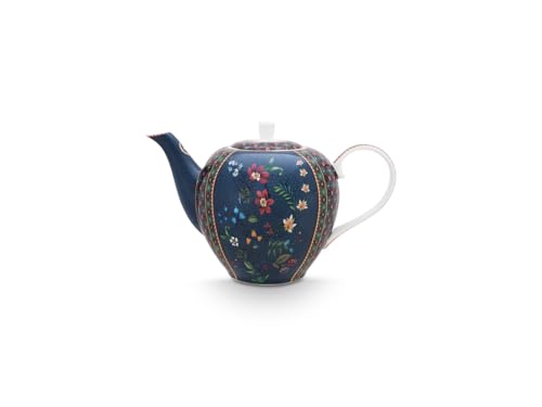 Pip Studio Berry Blues Teekanne blau 1,6l von Pip Studio