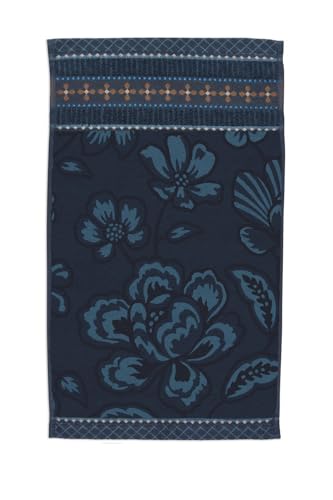 Pip Studio 3er Set Gästehandtuch Jasmin Jacquard Farbe Dark Blue Größe 30x50 cm Pip Studio 3er Set Gästehandtuch Jasmin Jacquard Farbe Dark Blue Größe 30x50 cm von Pip Studio