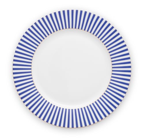 PIP STUDIO 51001247 Royal Stripes Speiseteller 26,5 cm (1 Stück) von Pip Studio