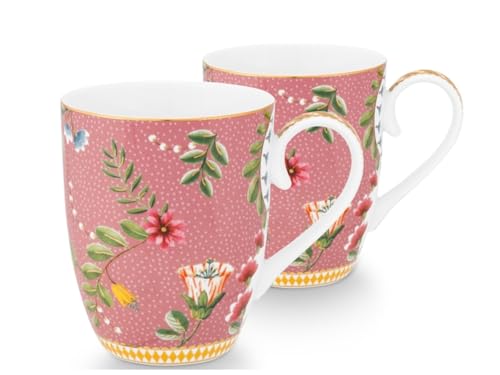 Pip Studio 51002305 La Majorelle Becher large pink 0,35 l Set2 (1 Set) von Pip Studio