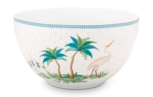 PIP STUDIO 51003170 Jolie Dots Gold Bowl 18 cm (1 Stück) von Pip Studio
