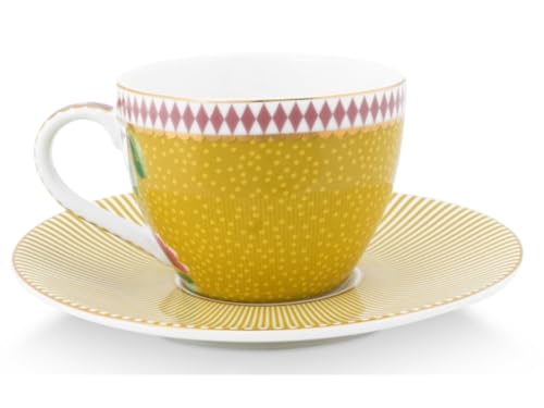 PiP Studio 51004150 La Majorelle Espressotasse m Untere gelb 0,12 l (1 Stück) von PiP Studio