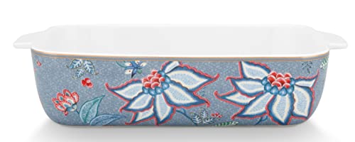 PiP Studio 51019012 Flower Festival Backform blau 27,5 x 18,5 cm (1 Stück) von PiP Studio