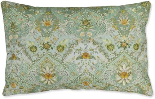 PiP Studio [A] Saluti Piccoli Quilted Cushion Green 45x70, 1 Zierkissen von PiP Studio