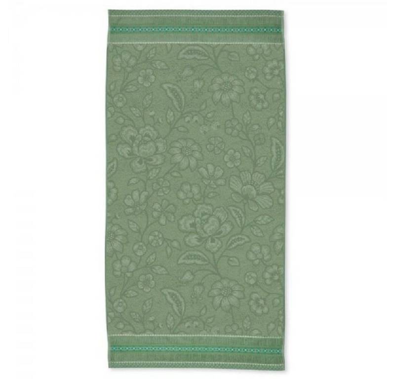 PiP Studio Badetücher Duschtuch Jasmin Jacquard Green (70x140cm) von PiP Studio