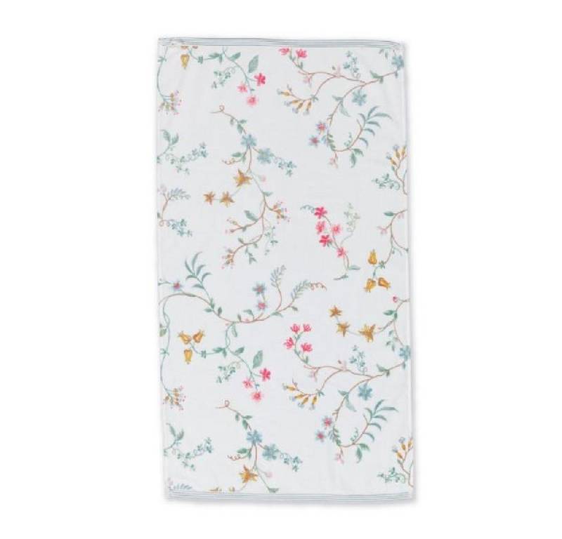 PiP Studio Badetücher Handtuch Les Fleurs Weiß (55 x 100 cm) von PiP Studio