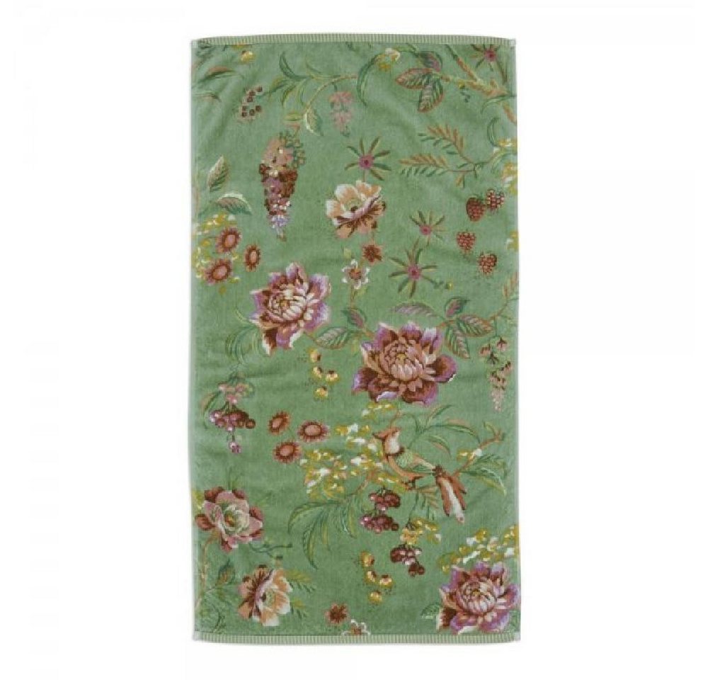 PiP Studio Badetücher Handtuch Secret Garden Grün (55x100cm) von PiP Studio