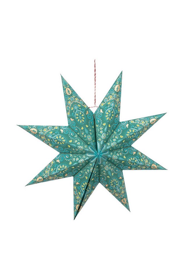 PiP Studio Baumbehang Christmas Star Paper Overall Print Green 60 cm, Christmas Star Paper Overall Print Green 60cm PiP Studio Baumbehang Christmas Star Paper Overall Print Green 60 cm, Christmas Star Paper Overall Print Green 60cm von PiP Studio