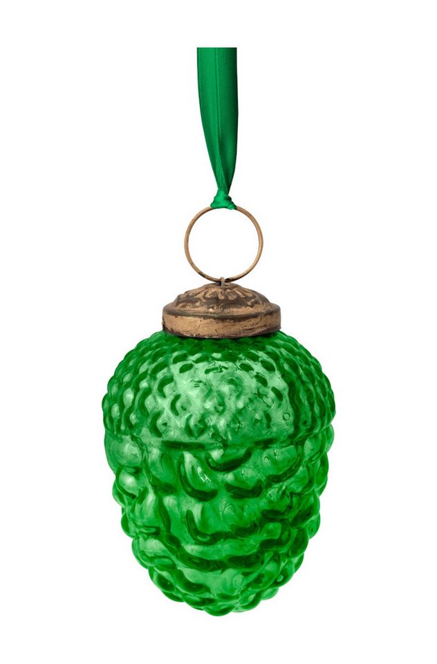 PiP Studio Baumbehang Ornament Glass Baumanhänger Pine Cone Green 7,5 cm, Ornament Glass Pine Cone Green 7.5cm PiP Studio Baumbehang Ornament Glass Baumanhänger Pine Cone Green 7,5 cm, Ornament Glass Pine Cone Green 7.5cm von PiP Studio