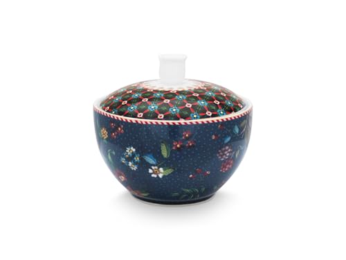 PIP STUDIO Berry Blues Zuckerdose blau 300ml von PIP STUDIO