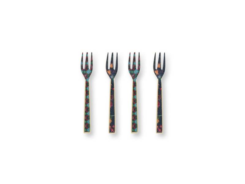 PiP Studio Besteck-Set Berry Blues Kuchengabeln 14,5cm Set4, Metall von PiP Studio