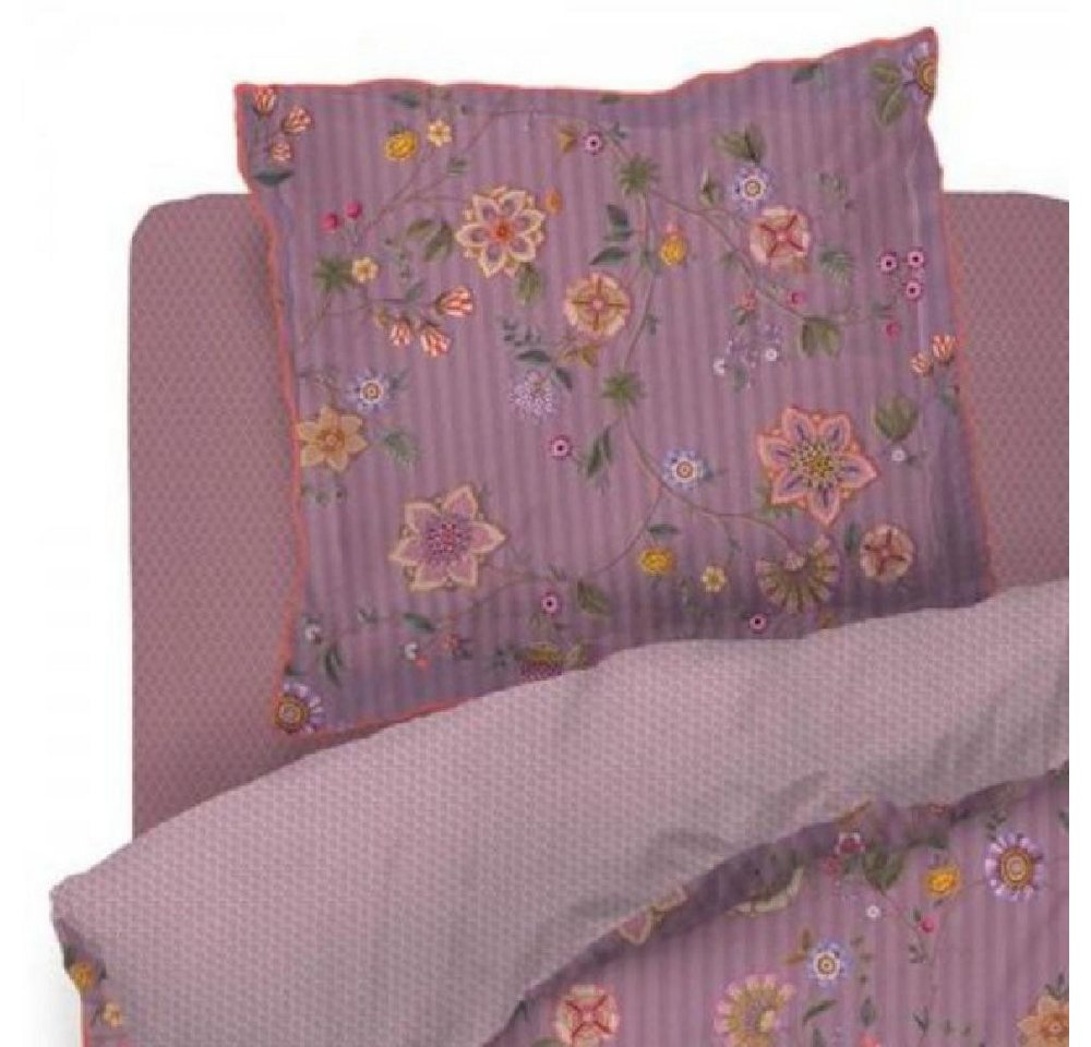 PiP Studio Bettwäsche Bettwäsche-Set Flores Bailando Purple (155x220cm) von PiP Studio