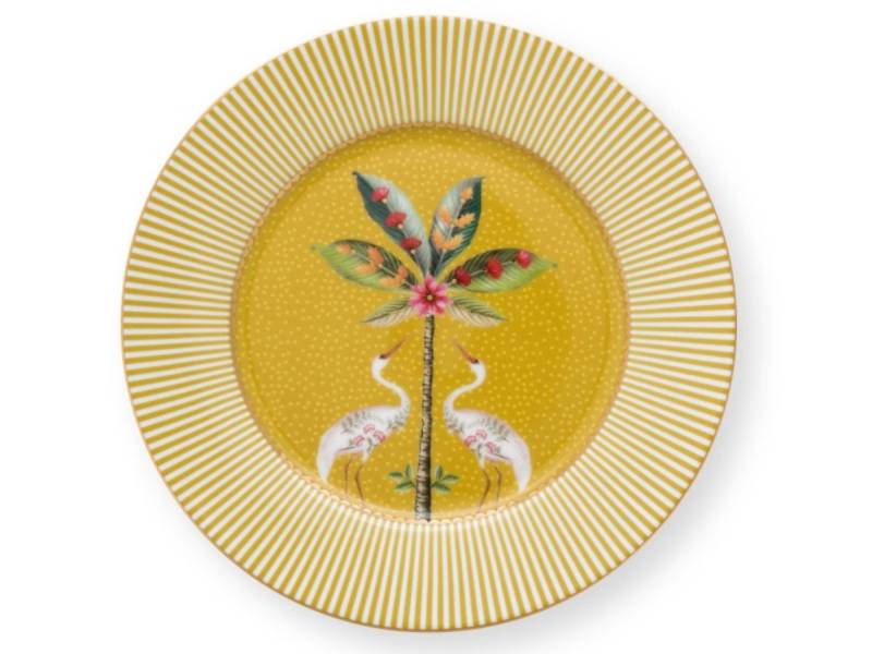 PiP Studio Brotteller La Majorelle Brotteller gelb 17 cm, Plate La Majorelle Yellow 17cm von PiP Studio