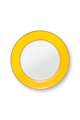 PIP STUDIO CHIQUE Brotteller Gold-gelb 17cm von PIP STUDIO