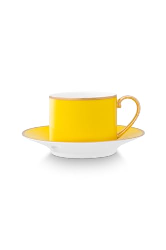 Pip Studio Chique Tasse m.U. Gold-gelb 220ml von Pip Studio