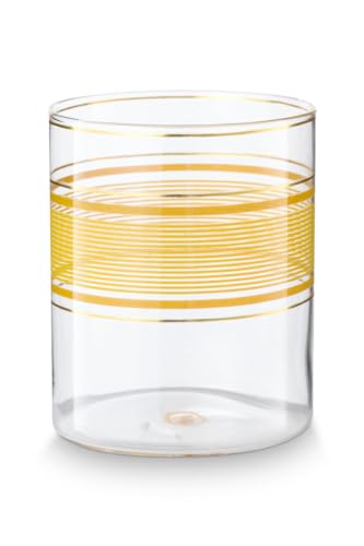 PiP Studio Chique Wasserglas gelb 250ml von PiP Studio