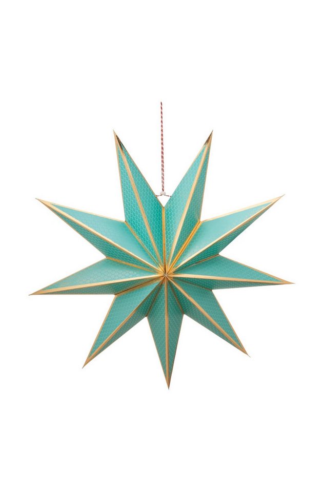 PiP Studio Dekofigur Christmas Star Paper Green 60 cm, Christmas Star Paper Green 60cm PiP Studio Dekofigur Christmas Star Paper Green 60 cm, Christmas Star Paper Green 60cm von PiP Studio