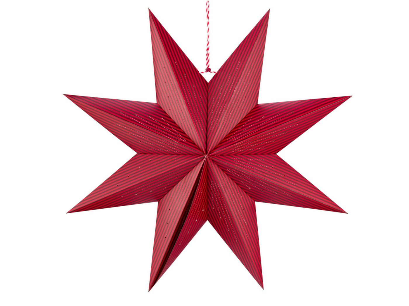 PiP Studio Dekohänger Weihnachtsstern dunkelrot 60cm PiP Studio Dekohänger Weihnachtsstern dunkelrot 60cm von PiP Studio