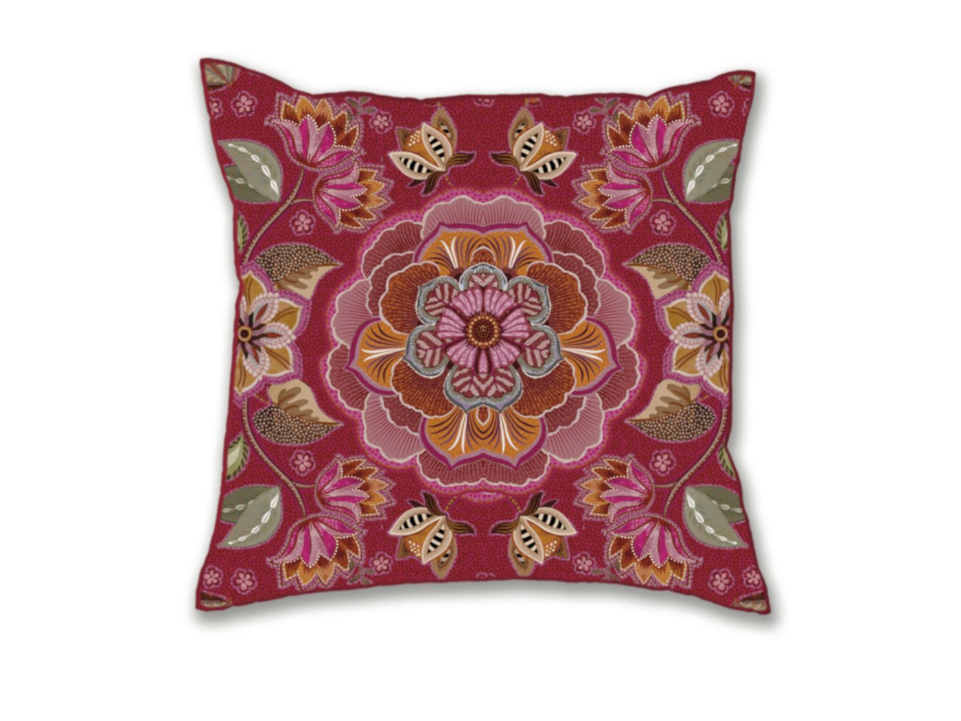 PiP Studio Dekokissen Matata Kissen rot 53x53cm (1 Stück) von PiP Studio