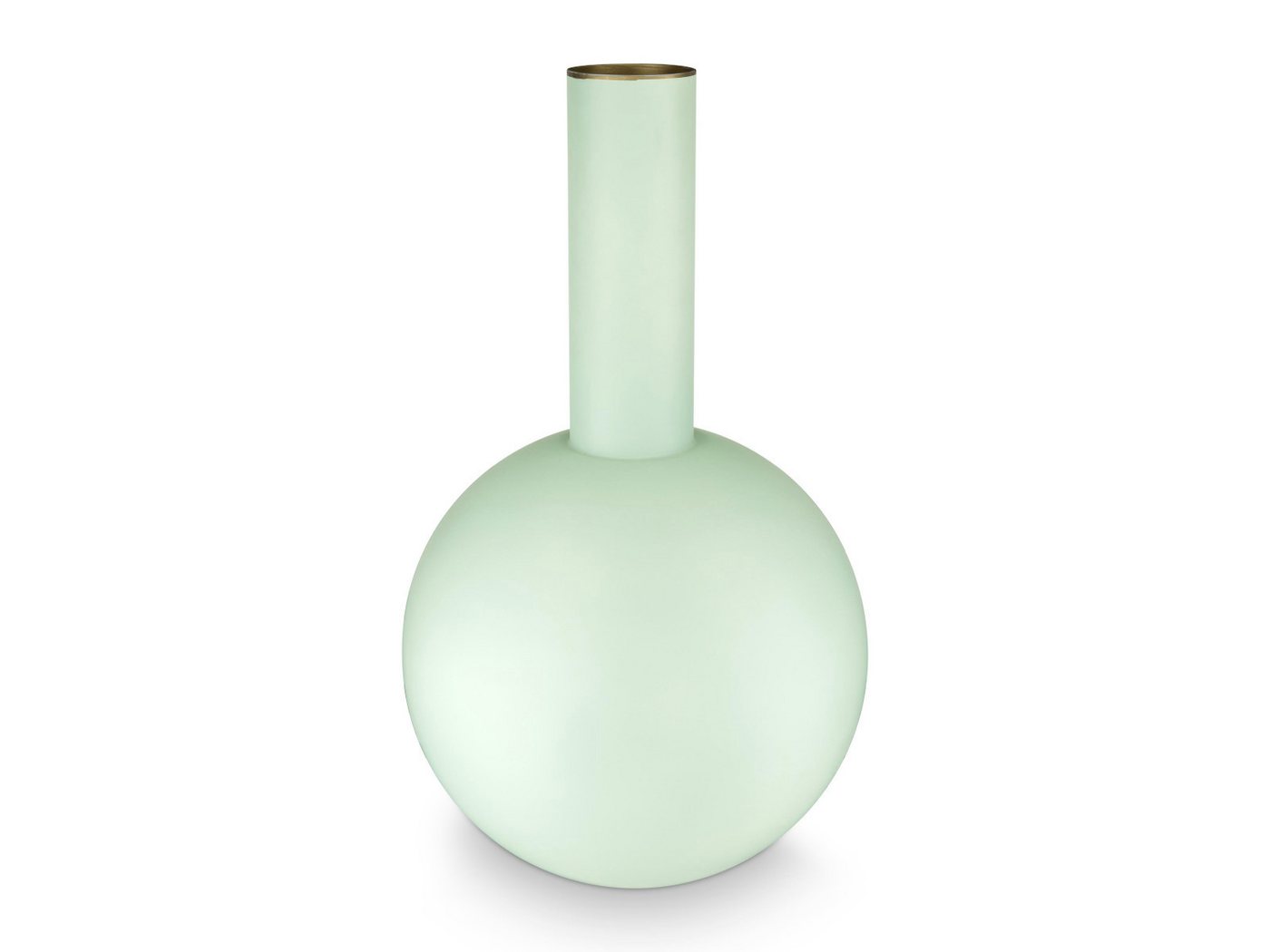 PiP Studio Dekovase Vase Metal Large Matt Light Blue 24.5x42cm (Vasen) von PiP Studio