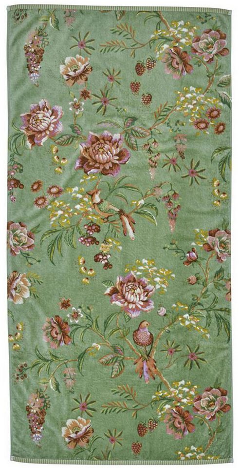 PiP Studio Duschtuch Duschtuch "Secret Garden", Velours-Frottier, Velours Blumen PiP Studio Duschtuch Duschtuch "Secret Garden", Velours-Frottier, Velours Blumen von PiP Studio