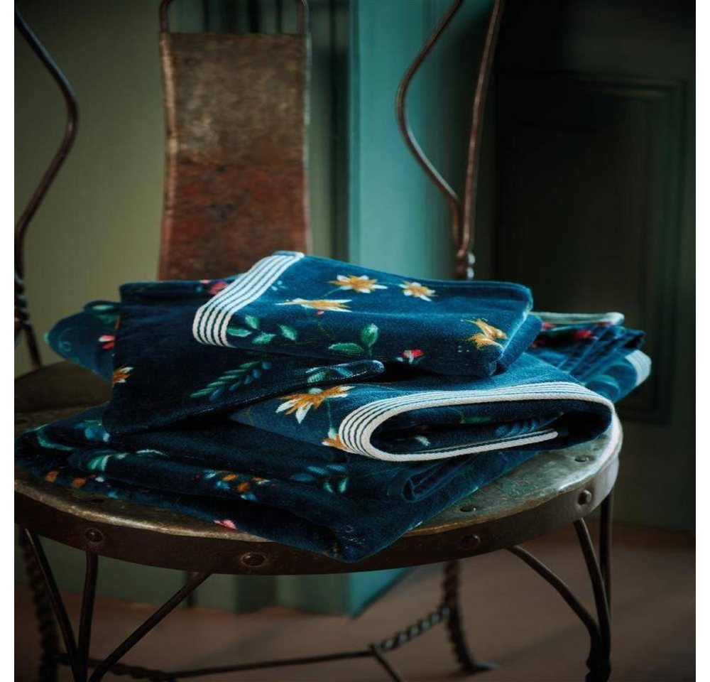 PiP Studio Duschtuch Les Fleurs Dark Blue, Baumwolle PiP Studio Duschtuch Les Fleurs Dark Blue, Baumwolle von PiP Studio