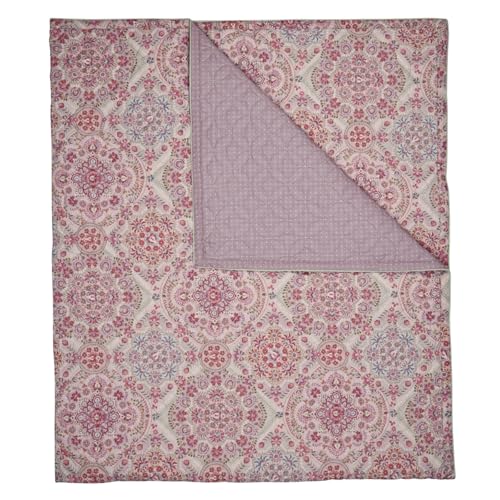 PiP Studio EL Bordado Quilt Farbe Pink Größe 150x200 Tagesdecke Kuscheldecke von PiP Studio