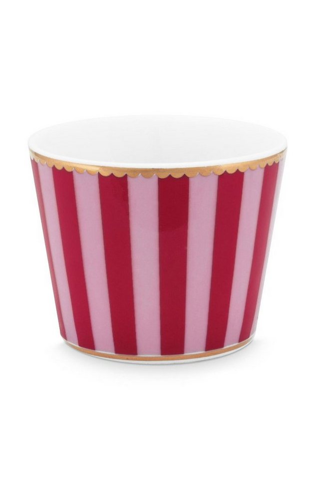 PiP Studio Eierbecher Love Birds Stripes Eierbecher rot/pink von PiP Studio