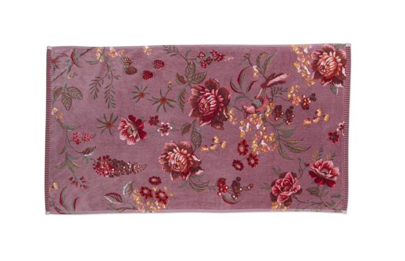 PiP Studio Gästehandtücher Pip Studio, 3er-Set Gästehandtücher, Secret Garden, 30x50, Mauve, (3er Set, 3-St) von PiP Studio