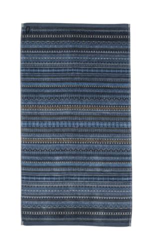 Pip Studio Geometric Print Handtuch Dark Blue 55x100cm (1 Stück) von Pip Studio