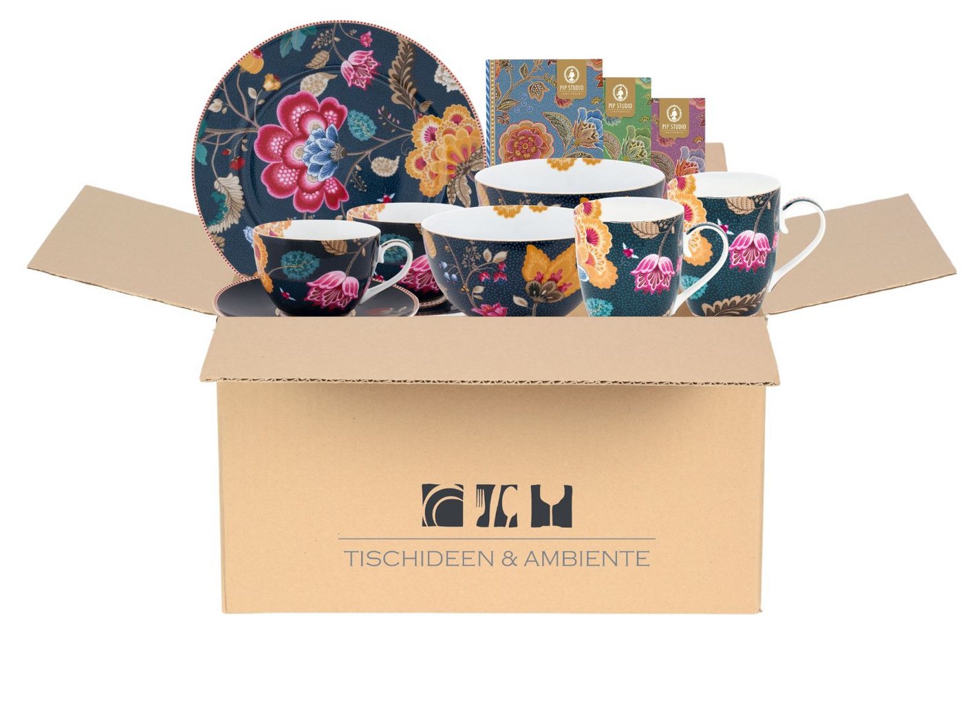 PiP Studio Geschenkbox Geschenkbox Fantasy Blue 7tlg PiP Studio Geschenkbox Geschenkbox Fantasy Blue 7tlg von PiP Studio