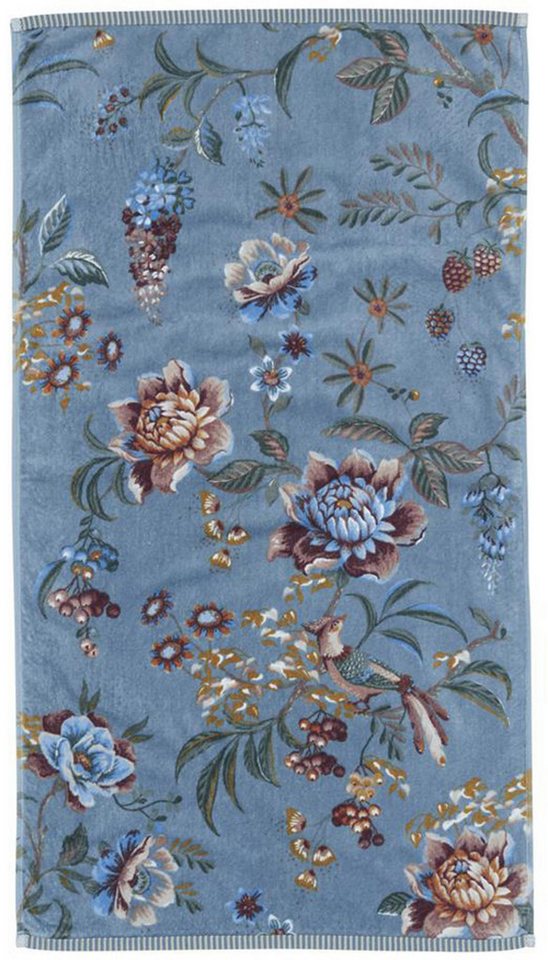 PiP Studio Handtuch Handtuch "Secret Garden", Velours-Frottier, Velours Blumen von PiP Studio