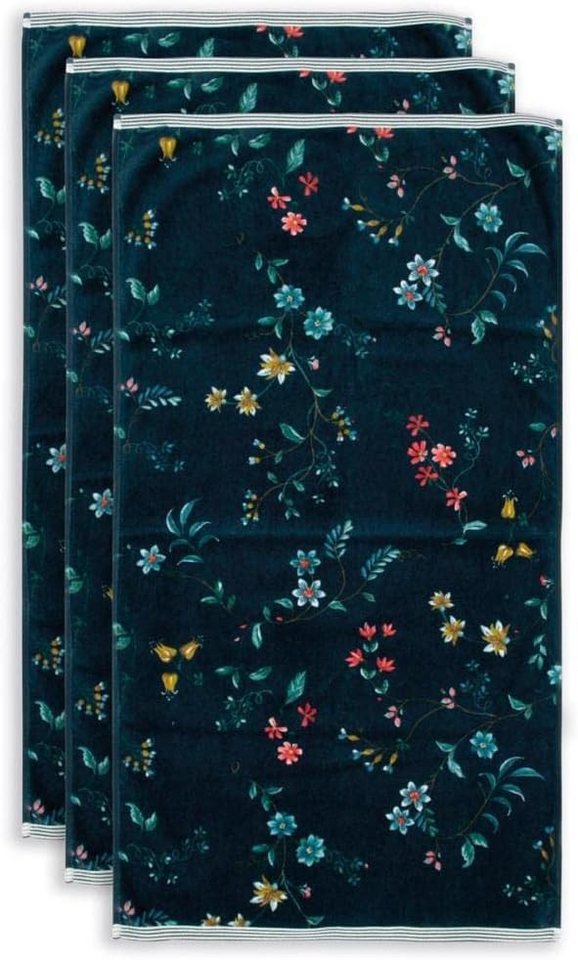 PiP Studio Handtuch Set Pip Studio, 3er-Set Gästehandtuch, Les Fleurs, 55x100, (Handtuchset, 3-St) von PiP Studio