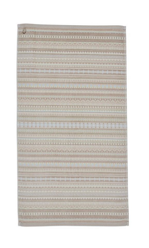 PiP Studio Handtuch Set PIP Studio, 3er Set Handtücher, Geometric, 55x100cm, Sand, (3er Set Handtücher, 3-St) von PiP Studio