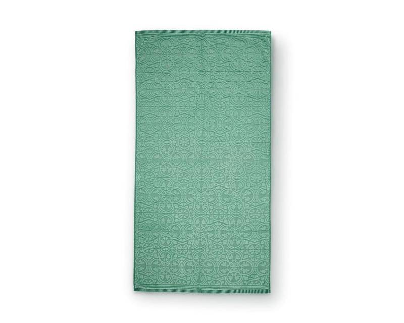 PiP Studio Handtuch Tile Pip Green 70X140 Grün 100% Cotton, terry, 500 GSM 70 x 140 c, Baumwolle (1-St), Handtuch Frottetuch von PiP Studio