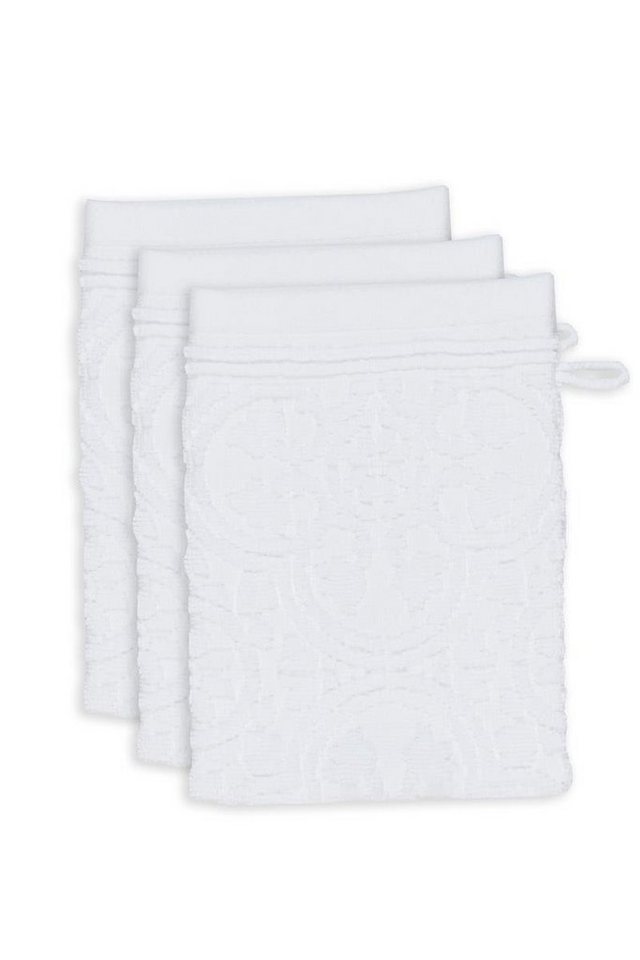 PiP Studio Handtuch Tile Pip White 16X22 Set A 3 Weiß 100% Cotton, terry, 500 GSM 16, Baumwolle (1-St) von PiP Studio