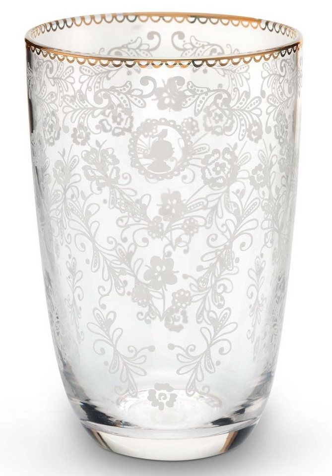 PiP Studio Cocktailglas Floral Clear Longdrinkglas 0,4 l, Glas, Longdrink Glass Floral 400ml PiP Studio Cocktailglas Floral Clear Longdrinkglas 0,4 l, Glas, Longdrink Glass Floral 400ml von PiP Studio