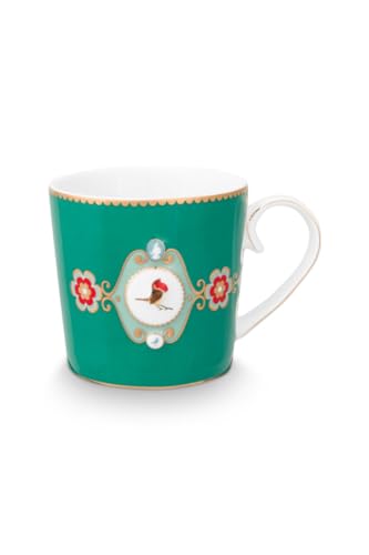 Pip Studio Love Birds Medallion Tasse grün 150ml von Pip Studio