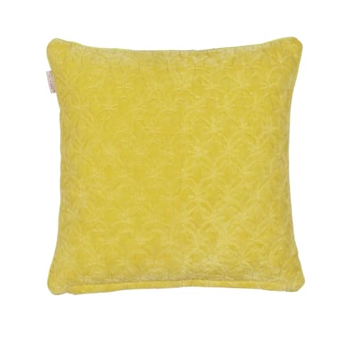 PiP Studio Quilty Dreams Farbe Bright Yellow Größe 45x45 von PiP Studio