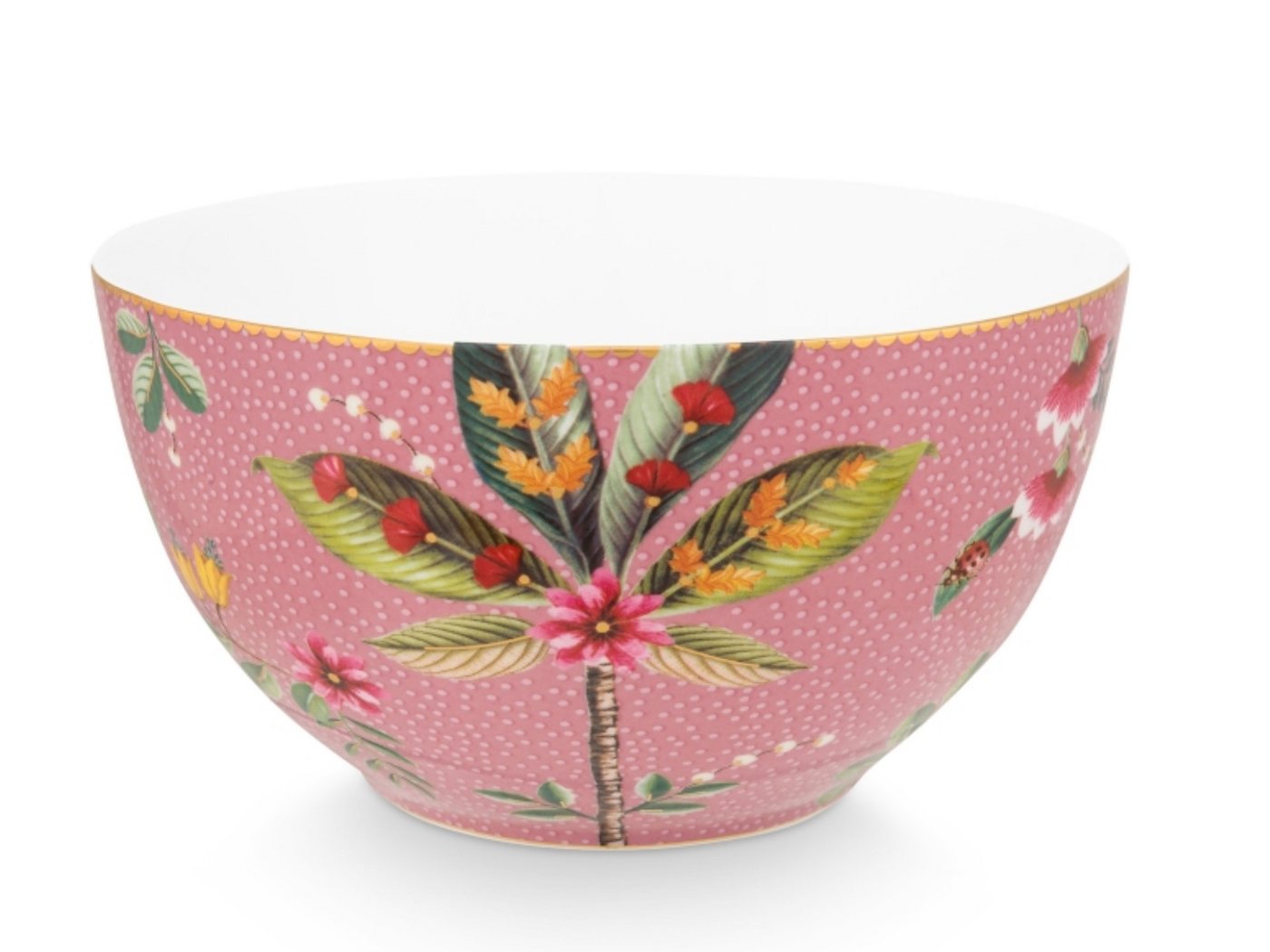 PiP Studio Schale La Majorelle Bowl pink 15 cm, Porzellan, (Schüsseln) von PiP Studio