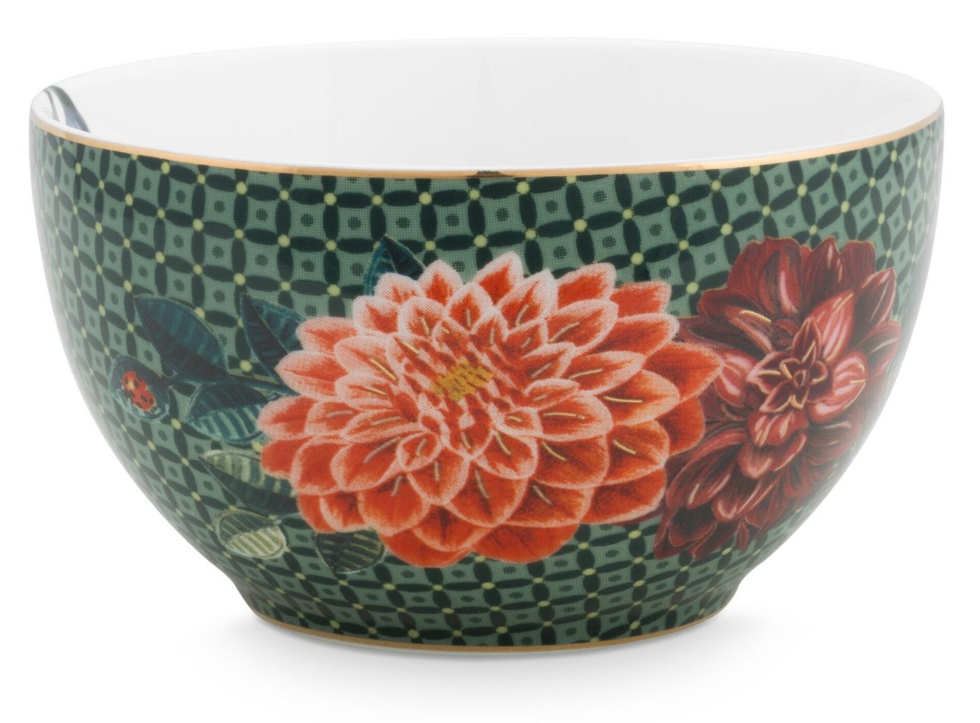 PiP Studio Schale Winter Wonderland Green Bowl 9,5 cm, Porzellan, (Schüsseln) von PiP Studio