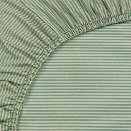 PiP Studio Spannbettlaken Duo Stripe Farbe Green Größe 100x200 für Matratzen bis zu 25cm Höhe Betttuch Gestreift PiP Studio Spannbettlaken Duo Stripe Farbe Green Größe 100x200 für Matratzen bis zu 25cm Höhe Betttuch Gestreift von Pip Studio