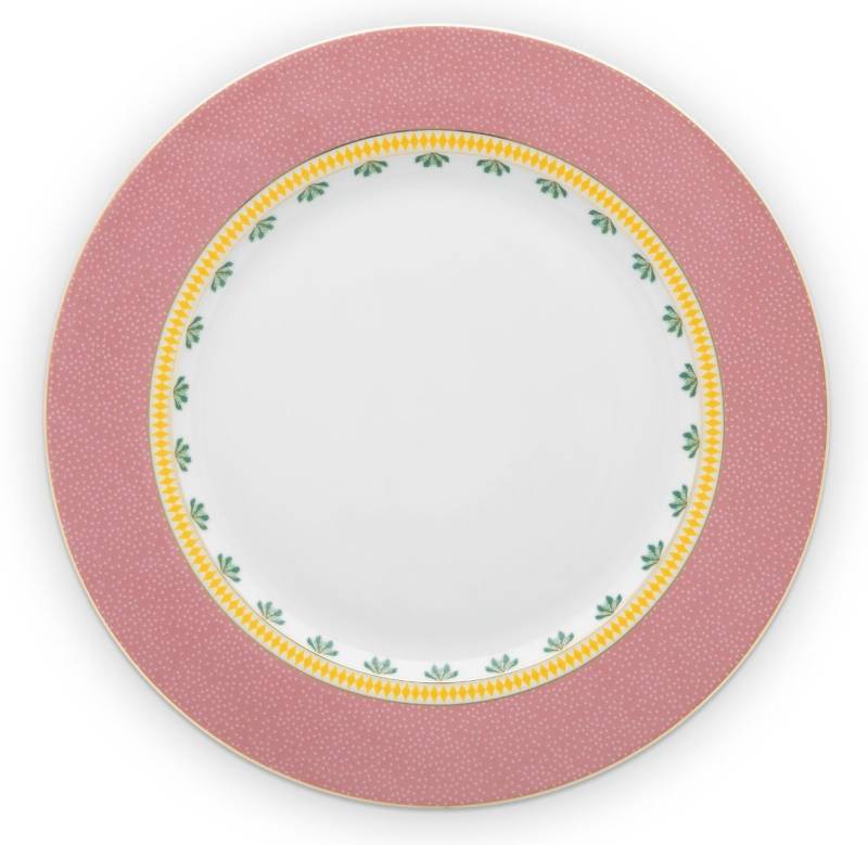 PiP Studio Speiseteller La Majorelle Pink Speiseteller 26,5 cm, Plate La Majorelle Pink 26.5cm von PiP Studio